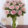 Long Stem Pink Roses