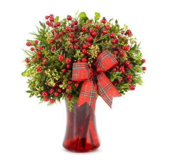 Jingle Bell Bouquet by paradise 2 flowers same day delivery holiday arrangements fort laduerdale hollywood dania The Jingle Bell Flowers Bouquet