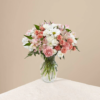 Pink with White Bouquet