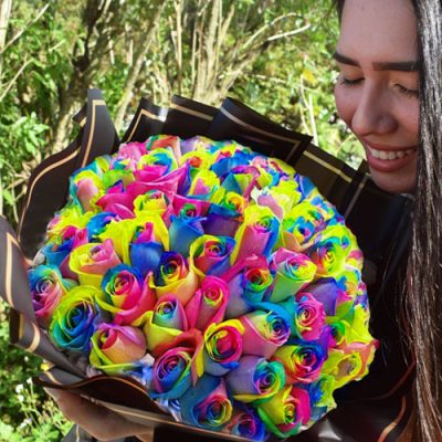 rainbow rawp flowers paradise flowers same day delivery copy